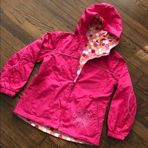 Girls’ Pink Raincoat size 7/8